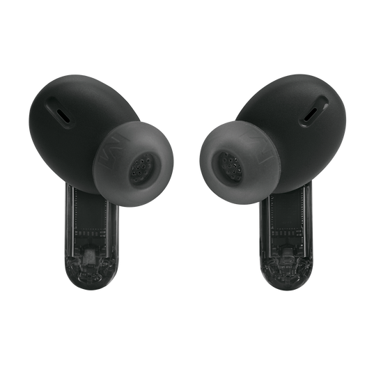JBL Tune Beam 2 Ghost Edition - Ghost Black - True Wireless Noise Cancelling Earbuds - Back
